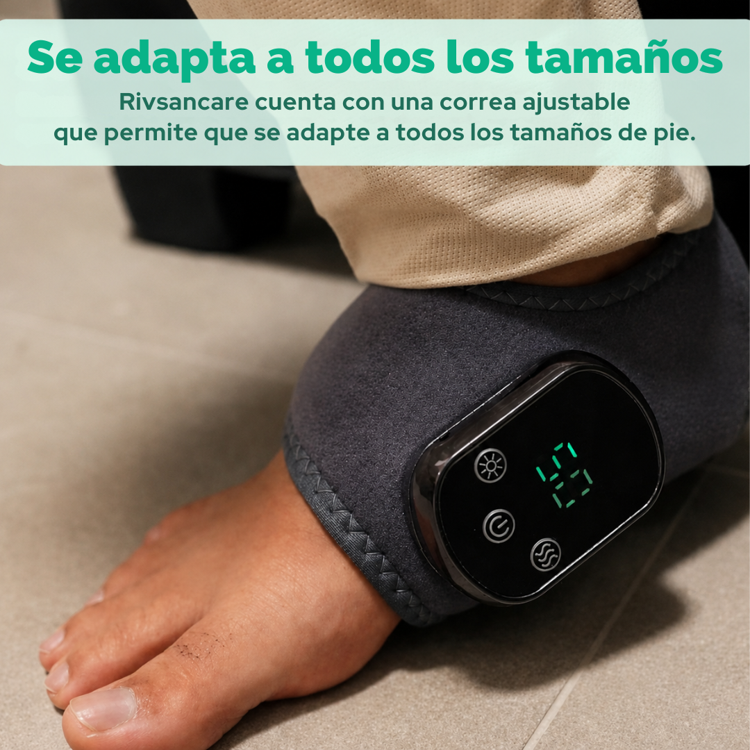 RivsanCare™ — Sistema de Triple Terapia para el Alivio del Pie