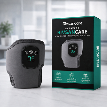 RivsanCare™ — Sistema de Triple Terapia para el Alivio del Pie