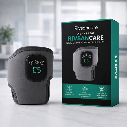 RivsanCare™ — Sistema de Triple Terapia para el Alivio del Pie