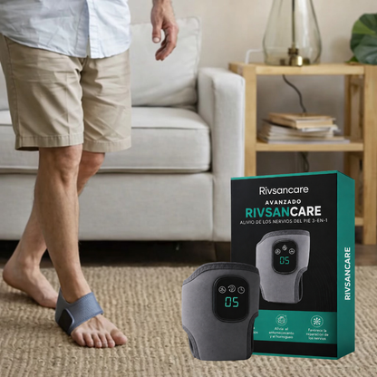 RivsanCare™ — Sistema de Triple Terapia para el Alivio del Pie